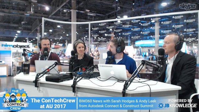 jonmehlman's tweet photo. Talking #Construction #Data &amp; Next Gen @BIM360 with @sarahatadsk @ParicCorp @TheConTechCrew 🚧 https://t.co/2jRmxy5Dtx https://t.co/LwM2J2NhBj