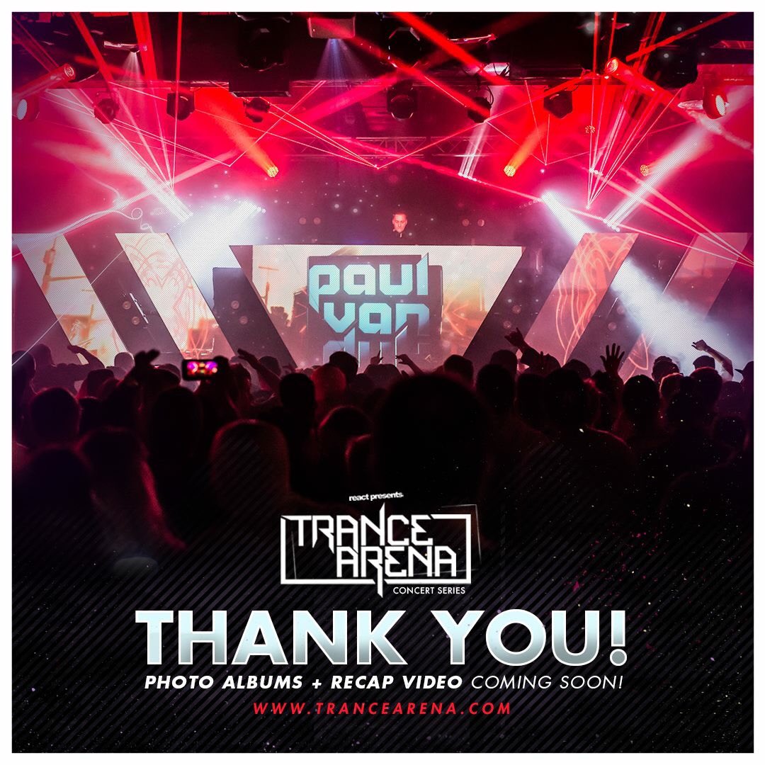 TranceArenaUSA's tweet photo. Thank you for joining us with @PAULVANDYK, @BT and @djramnl last weekend at @ConcordHall! ❤️ https://t.co/m8jf9bQkUY