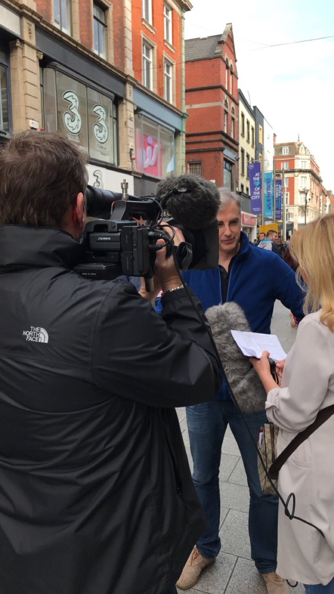 VisionMedia1's tweet photo. Out filming #VoxPop on the fair streets of #Dublin #filming https://t.co/A8xOqz4eMJ