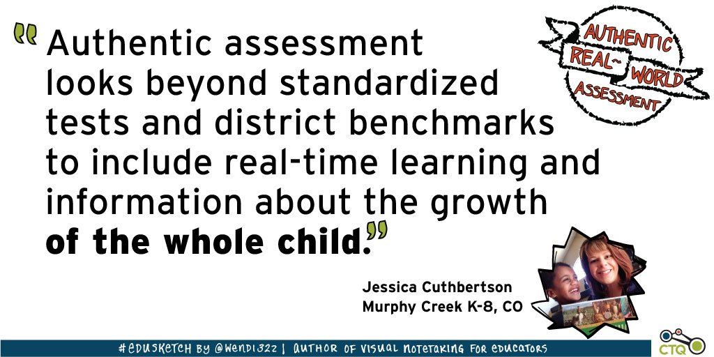 Authentic assessment goes beyond standards, report card forms &amp; developmental inventories. 

Read more from @jjcuthy on how authentic assessment captures strengths &amp; growth areas for the #wholechild: bit.ly/beyondlists #CTQCollab