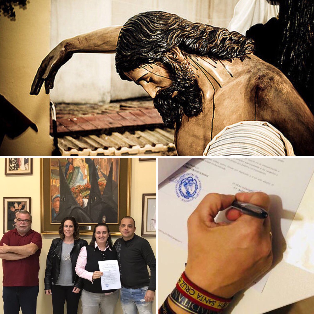 ccttsamaritana's tweet photo. Se rubrica la salida procesional tras el Paso del Descendimiento de la Hermandad de Santa Cruz -Alicante- #MiércolesSanto18 @semanasantaalc @HdadSantaCruz 
@ccttsamaritana 

Descubre con que cariño, el Barrio de Santa Cruz te puede atrapar... https://t.co/rTydJ3ogNA