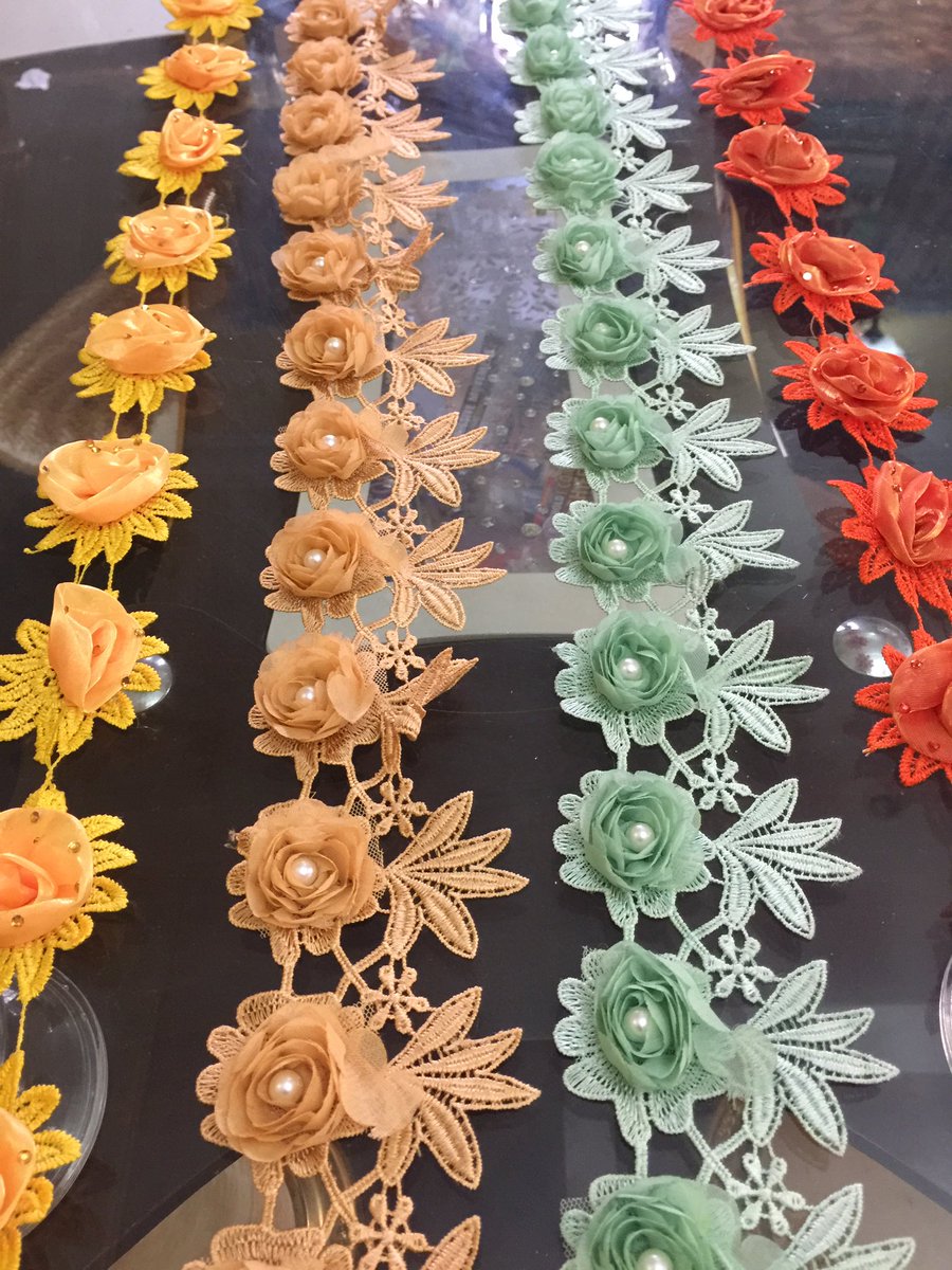 tailoring_shop's tweet photo. Floral trimmings #trimmings #floral #fashion #tailoring #tailoringshop #tailoringmaterialshop #availabletobuy https://t.co/Eys0nxOV9O