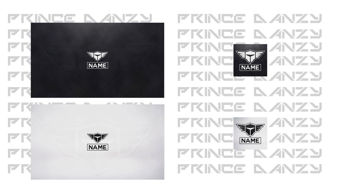 Prince_Danzy's tweet image. Amazing banner and logo for £3
DM NOW and GRAB yours.
#LogoDesign #Logo_Design #logoandbanner @ShoutGamers @HyperRTs