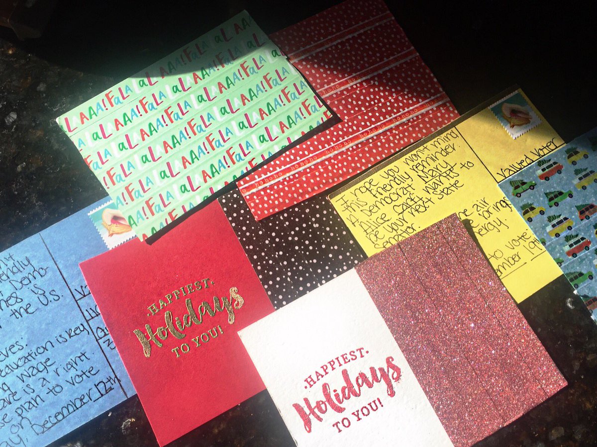 lex_me22's tweet photo. @DemocratWit 2nd batch of Postcards heading to TN and AL #PostcardstoVoters https://t.co/UA72oiFHC5
