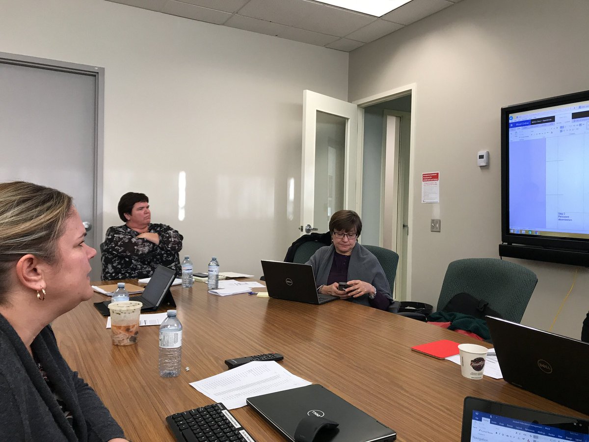 DavBalfour's tweet photo. #UCDSB  great working with the Attendance Management writing team today. #attendancematters https://t.co/YMEAWoyljS