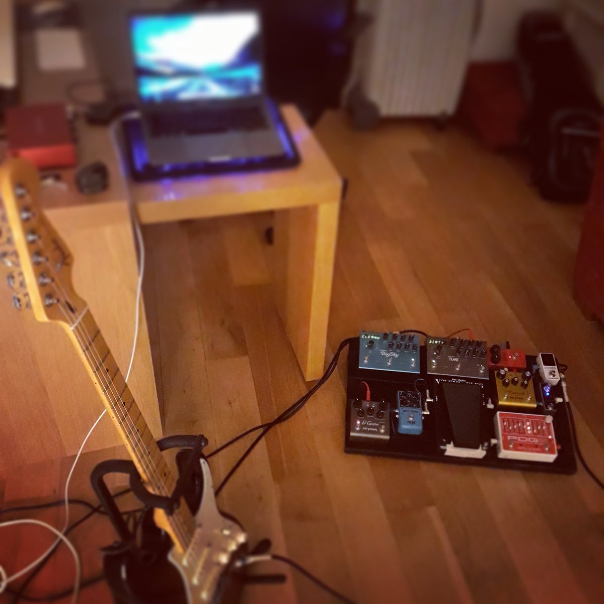 All set for a week of recording.