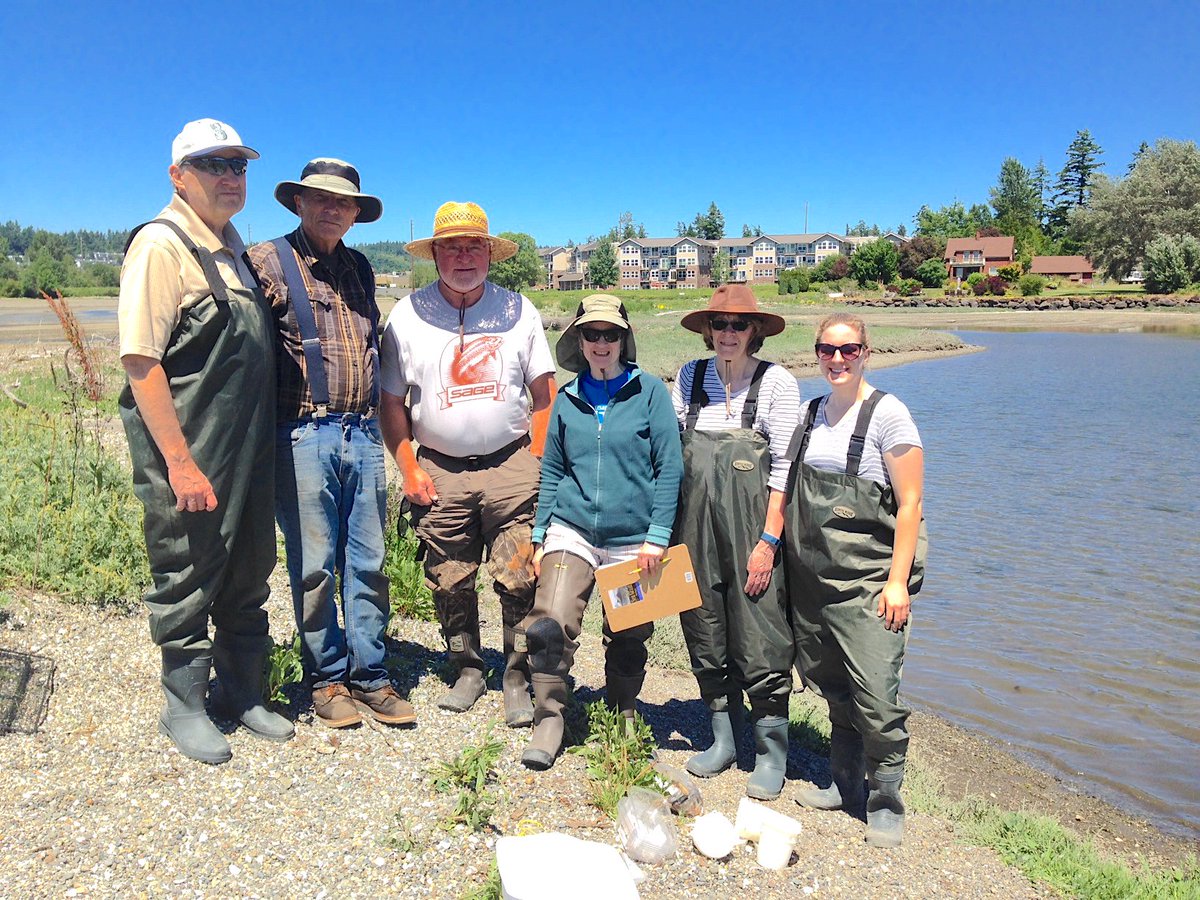 WASeaGrant's tweet photo. But Crab Team can’t do it alone – that's why we partner with hundreds of volunteers around the state to help us spot #greencrab!
#CrabComic
photo by @WAgreencrab https://t.co/WMmC1POAPe