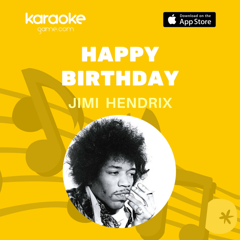 Let\s remember one of the greatest guitarist of all time! Happy Birthday Jimi Hendrix 