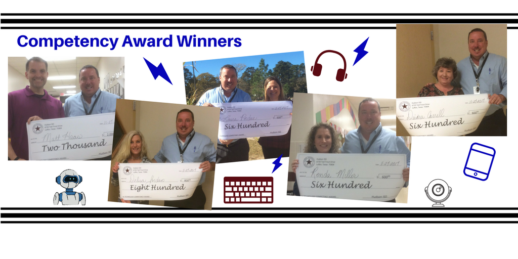 HudsonISD's tweet photo. HISD teachers win classroom funds from Technology Competency drawings
#buzzhisd #buzzpeavy #buzzbonner #buzzhhs #buzzhms https://t.co/ekhyQRWXoo