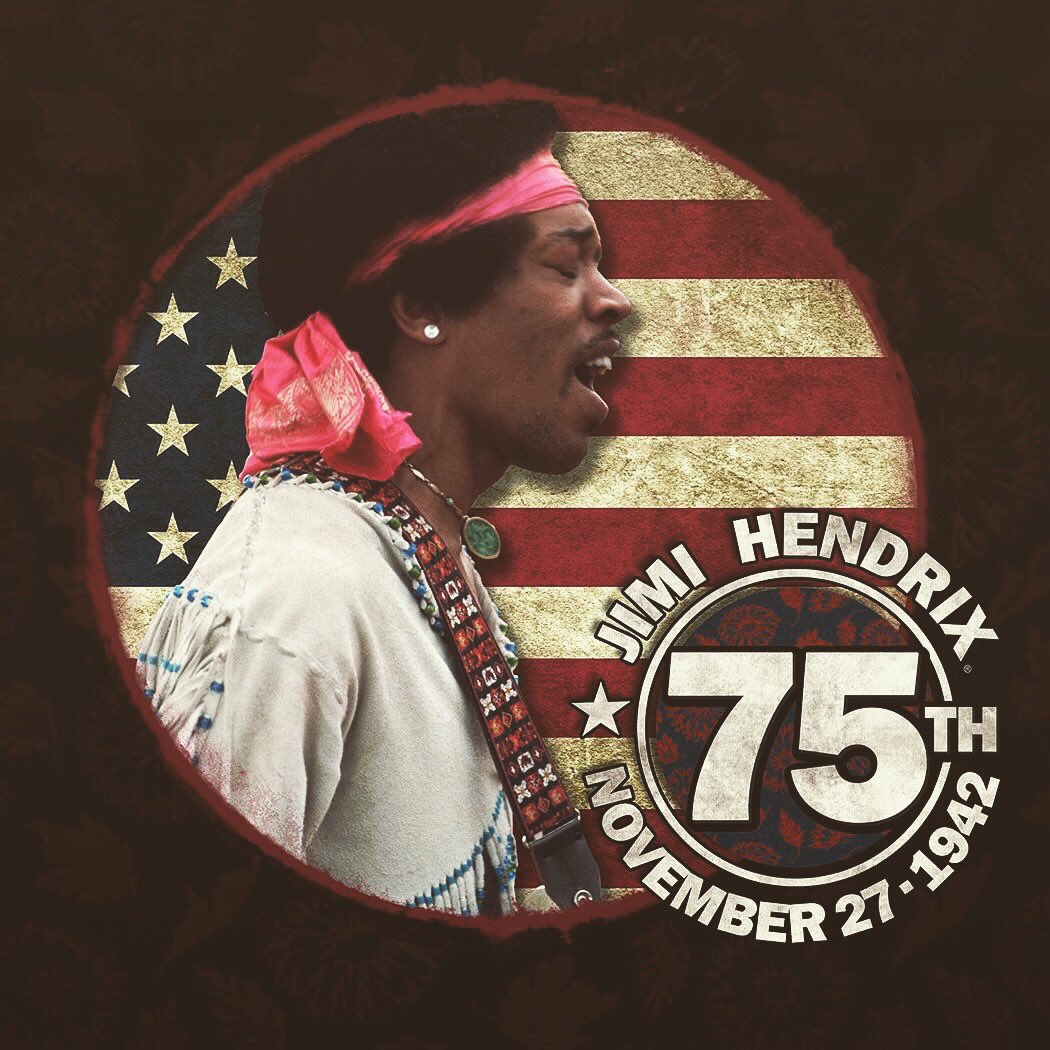 Happy Birthday to the great Jimi Hendrix. There has never been another like you.  