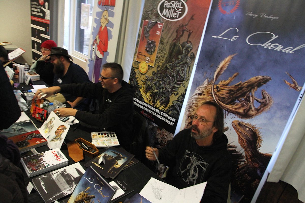 legendre_sonia's tweet photo. Retour en images : près de 800 visiteurs au 3e weekend de la BD indépendante @labandedu9 @egoscopic @VilledeChalons 
https://t.co/Zy7E4Lut03 https://t.co/3Qy0Qn5KoZ