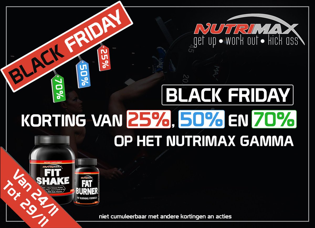 Wegens enorm succes...Verlengen we de Black Friday deals nog tot 29/11/17 !!
Profiteer nog snel van deze uitzonderlijke acties .