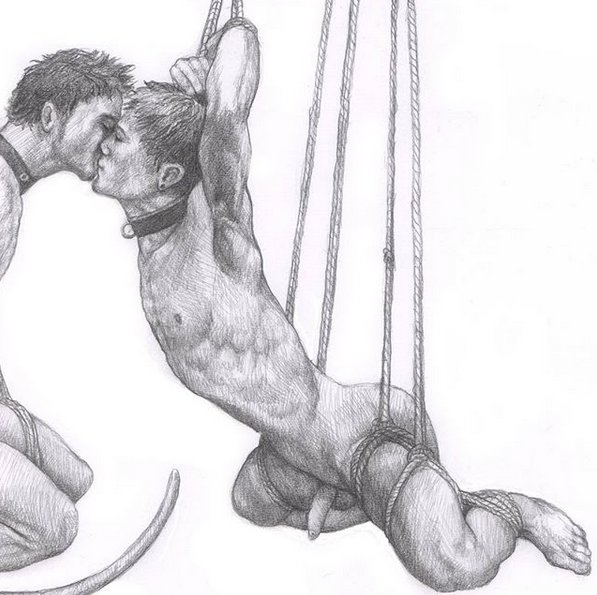 Image result for gay fisting art"