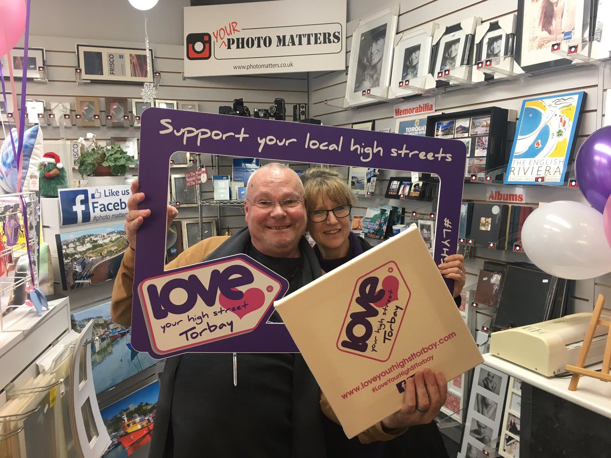 ashley_superb's tweet photo. Great day on the high street meeting #Torbay's independent retailers for @LoveYourHighSt week #lovelocal #TorbayHour https://t.co/xataGgTlz6