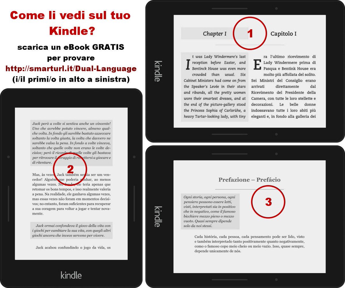 WirtonArvott's tweet photo. HELP!
Lettori Kindle - Corretta visualizzazione eBook bilingui

Come li vedi sul tuo Kindle?

scarica un eBook GRATIS per provare

https://t.co/NZGQwYod3N
(i/il primi/o in alto a sinistra)

#eBook #Kindle #Kentauron #KentauronLibri #KentauronPublishing #libribilingui #bilingual https://t.co/ygmV1BpCj5