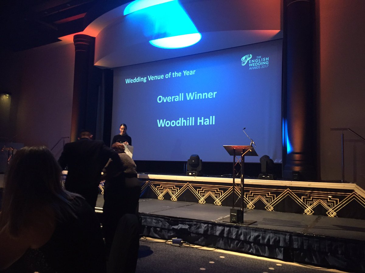 WoodhillHall's tweet photo. He's only gone and done it! Wedding coordinator of the year is our James #weddingawards https://t.co/xaucVXMk1z