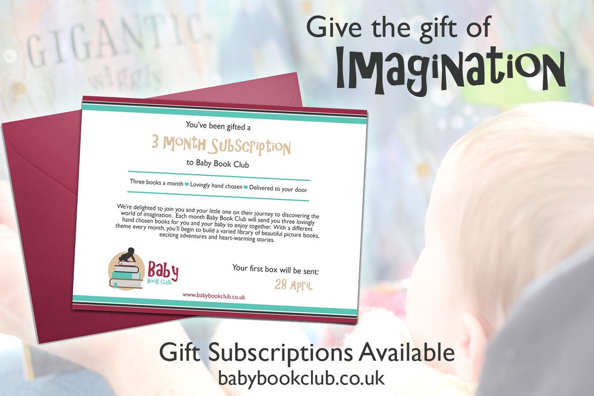 BabyBookClubUK's tweet photo. We do #giftvouchers!  The perfect #giftforbaby or toddler this #Christmas... https://t.co/5TwVLONxtH https://t.co/DTiN88aomS