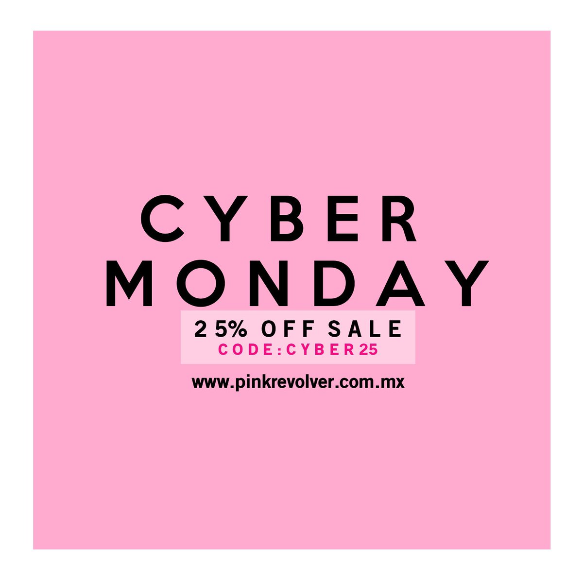 PinkRevolvermx's tweet photo. El CYBER MONDAY llegó a Pink Revolver con un 25% de descuento 😱💗 Aplica descuento desde hoy hasta el 1 de Diciembre en 👉🏻 https://t.co/LDQVe5MDwe
Envíos a toda la República ✈️🎁📭😱😍 https://t.co/ik548FlQkE