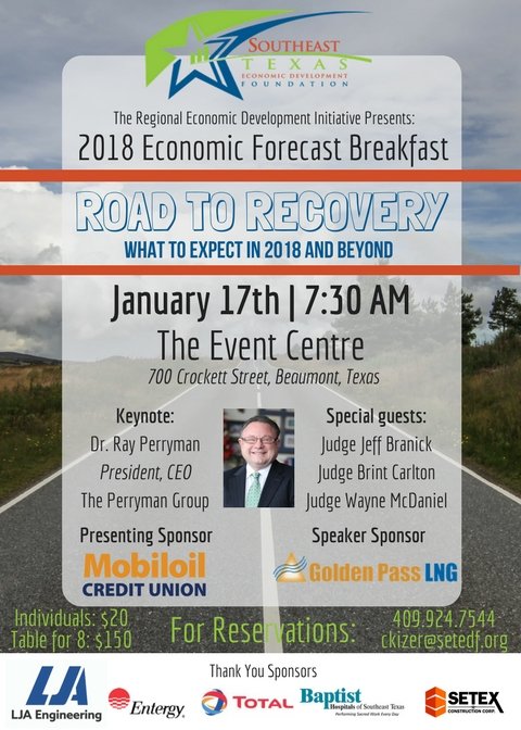 SETEXConstruct's tweet image. Join us for the 2018 Economic Forecast Breakfast #StrengthInConstruction