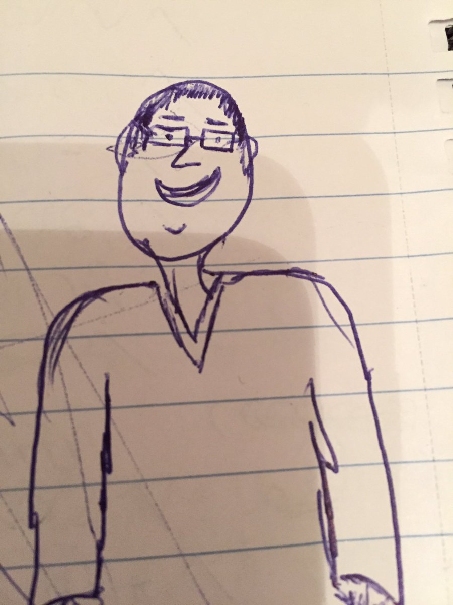 My drawing of 'Grandad' looks more like <a href="/louistheroux/">Louis Theroux</a> 😂🤙🏻