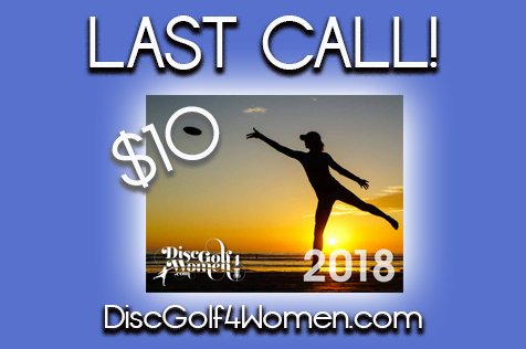 DiscGolf4Women's tweet photo. Don't Miss Out on This Offer! 
.
.
.
.
Today's the last day to grab a DiscGolf4Women Calendar for just $10 at https://t.co/Fhv9FPSNgC! 
.
.
.
#DiscGolf #DiscGolf4Women #PDGAWomen #PDGA https://t.co/wfia056OV3