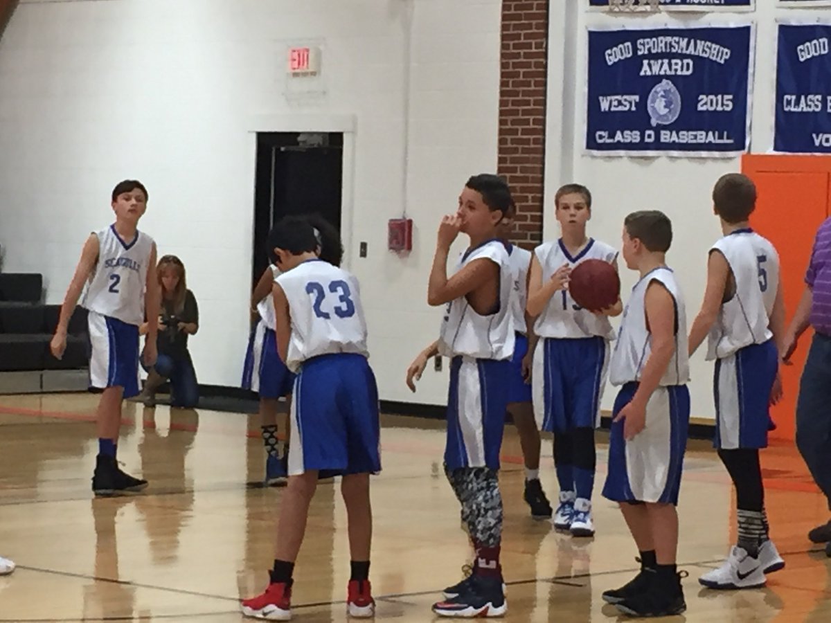 LMS_AD's tweet photo. At NYA to support the Loranger Boys 7th grade basketball team as they open the season. Good luck to the 7th grade girls who play at home vs. NYA! https://t.co/IGLem44vOF