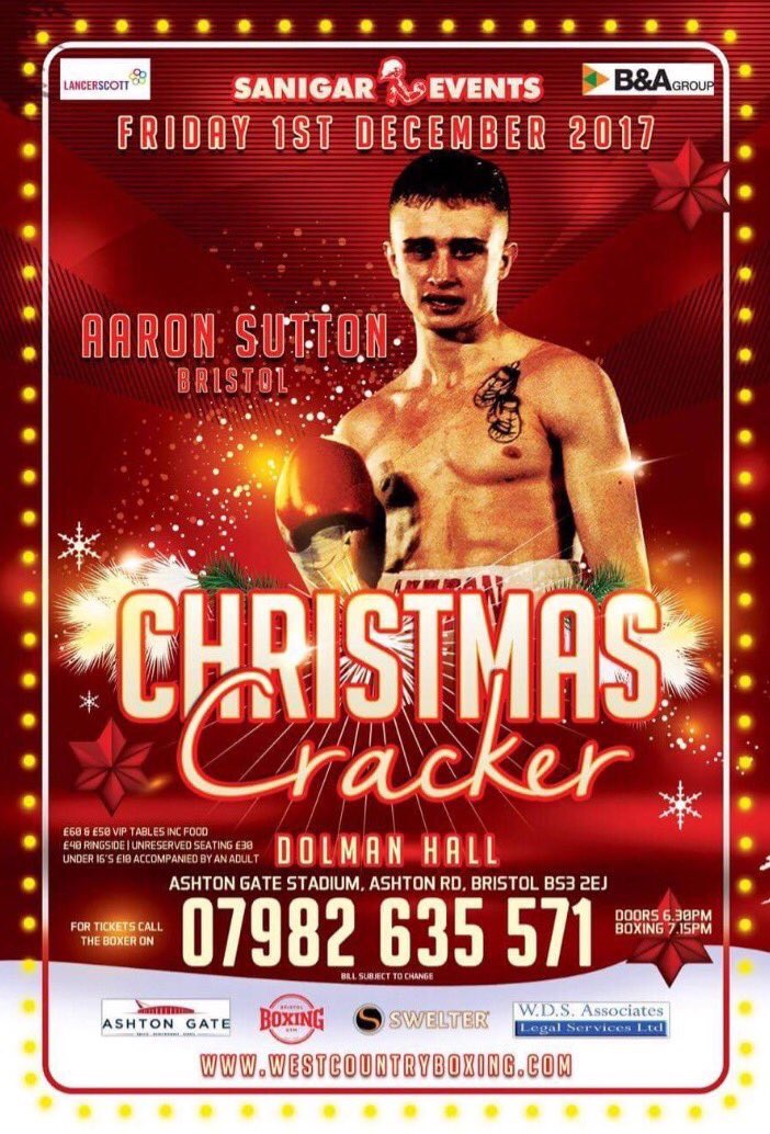 Aaron Sutton (@aaronsuttonno1) on Twitter photo TUNE IN NOW
Made In Bristol 📺 <a href="/madeinbristoltv/">Made in Bristol TV Has Moved!</a> Discussing this Friday’s Boxing Event Christmas Cracker #SportslineBristol
FreeView Channel - 7
SKY CHANNEL - 117
Virgin channel - 159 TUNE IN NOW
Made In Bristol 📺 <a href="/madeinbristoltv/">Made in Bristol TV Has Moved!</a> Discussing this Friday’s Boxing Event Christmas Cracker #SportslineBristol
FreeView Channel - 7
SKY CHANNEL - 117
Virgin channel - 159