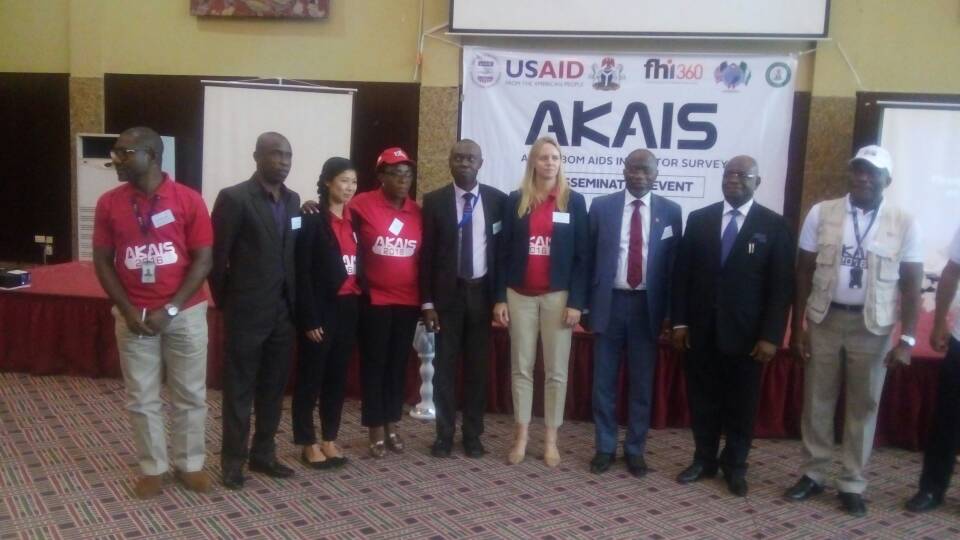 At the dissemination event of the Akwa Ibom State AIDS indicator survey Nov 27 2017