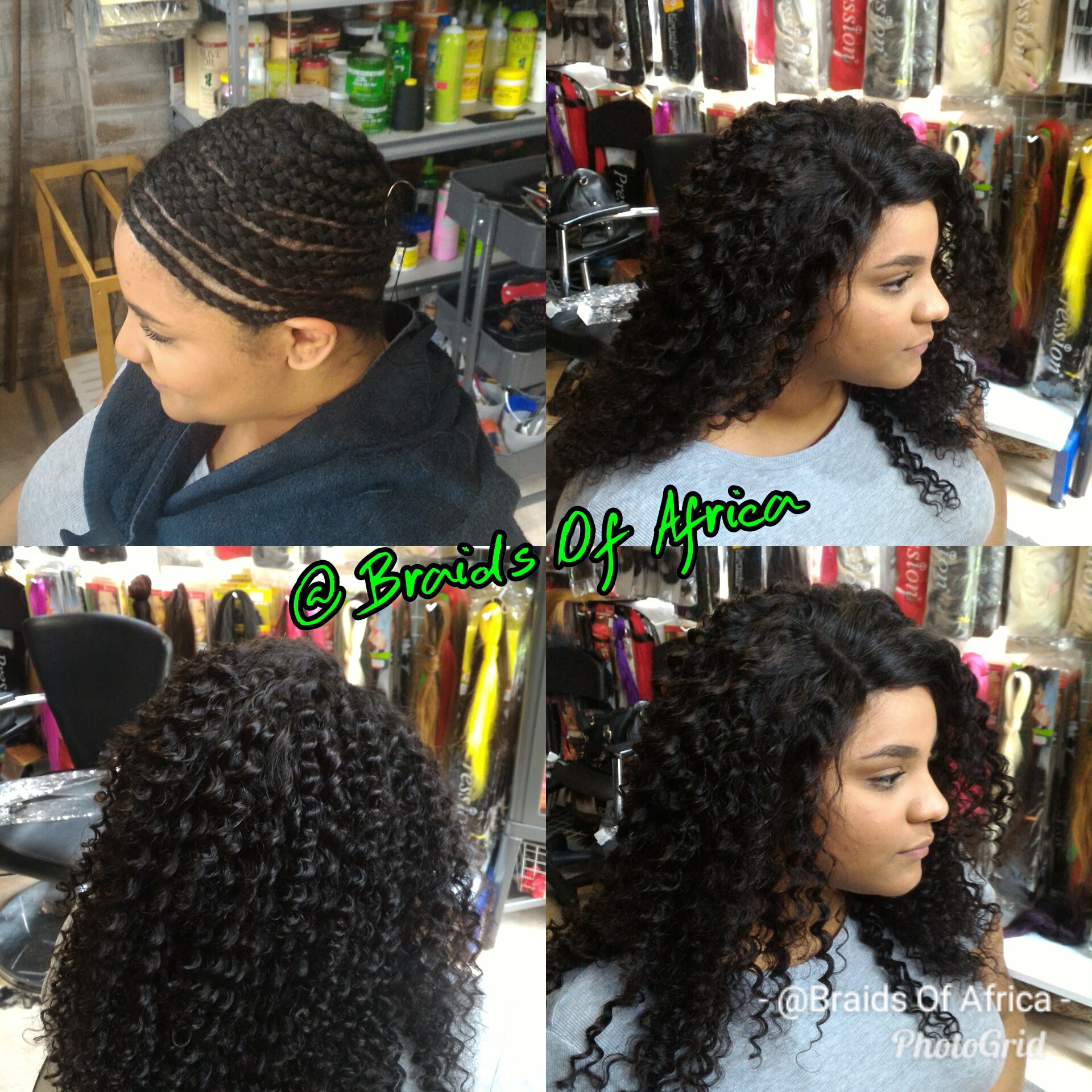 Braids of africa hair cheap extensions and weaves
