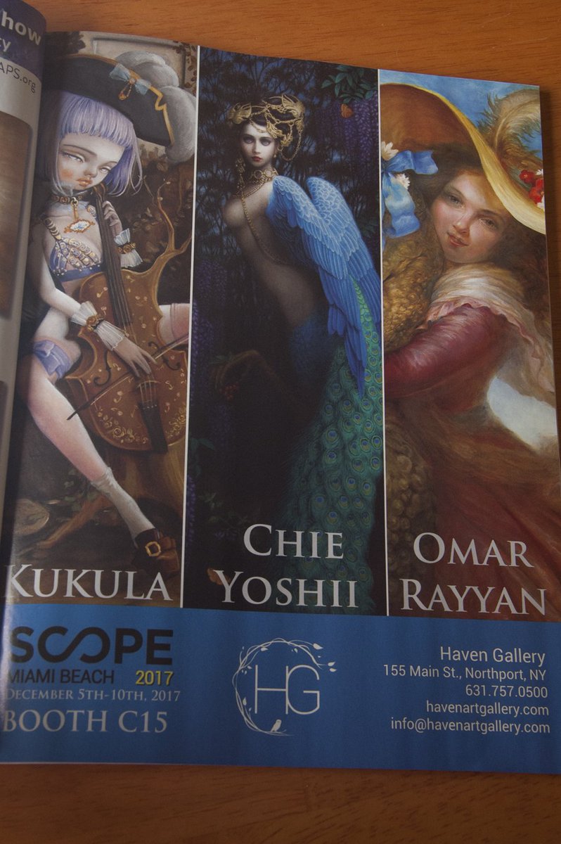 Chie Yoshii Current Issue Of American Art Collector Magazine Has An Article About Havenartgallery And Ad For Scopeartshow Please Check It Out 今月のアメリカンアートコレクターに記事と広告が載っています T Co Uyuktcdl1j Chie Yoshii Current Issue Of American Art Collector Magazine Has An Article About Havenartgallery And Ad For Scopeartshow Please Check It Out 今月のアメリカンアートコレクターに記事と広告が載っています T Co Uyuktcdl1j