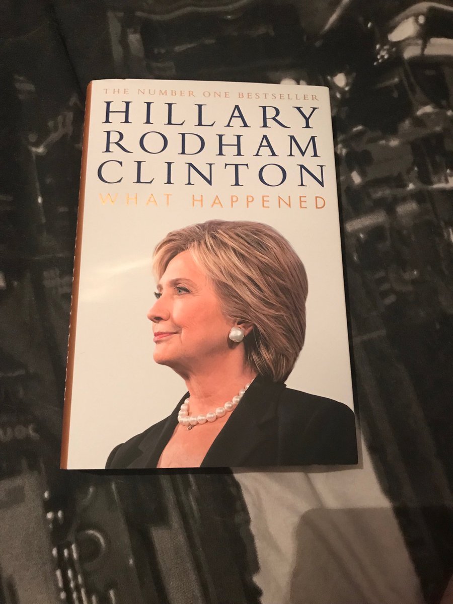 Finally getting to read this book....think things are about to get emotional #hillarytherealpresident❤️❤️❤️❤️Hillary <a href="/HillaryClinton/">Hillary Clinton</a>
