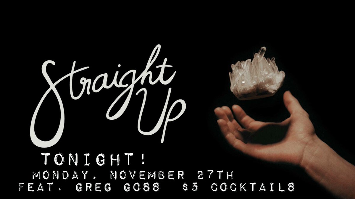 Straight Up! Featuring Greg Goss is tonight thanks to the Ann Arbor Art Center. Stop by and check out some amazing work by Greg Goss! #a2 #annarbor #VisitAnnArbor