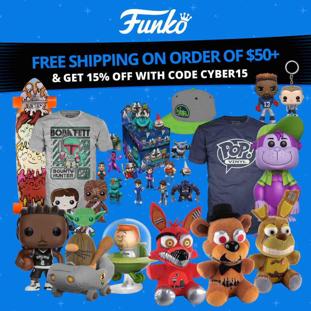 Funko on Twitter "It's our CyberMonday special! Use promo code