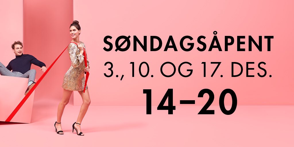 oslocity88's tweet photo. Juleshopping i Oslo here we go! Søndagsåpent på Oslo City fra 3.des/ https://t.co/MP0wTWnZFf… https://t.co/hifvflGKD4