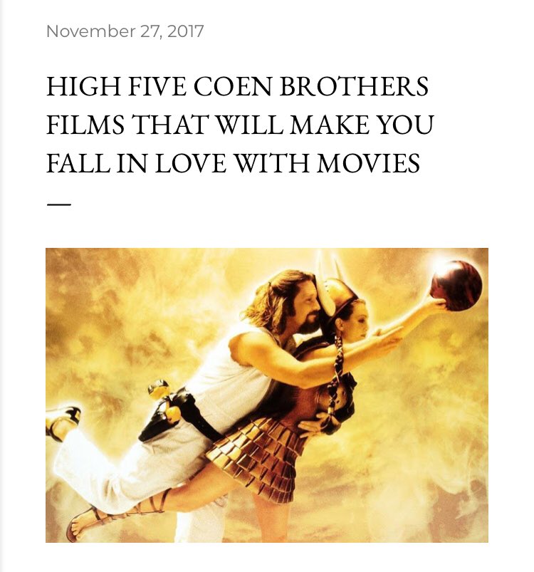 tasstem's tweet image. From the original film-making siblings, comes a great picture for each day of the working week! tinyurl.com/y9z84zyd