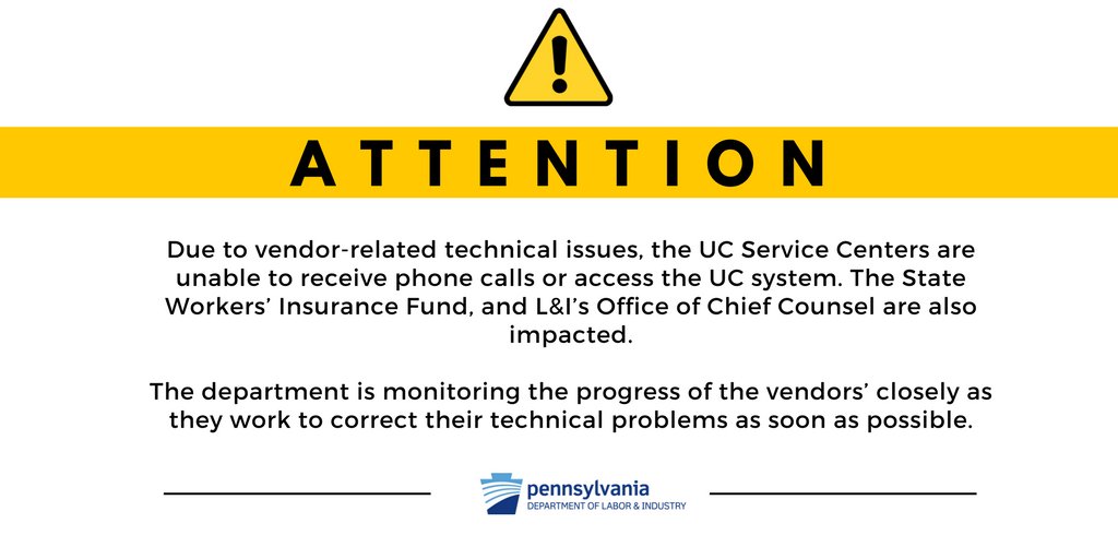 PALaborIndustry's tweet photo. To file a UC claim or check on the status of a claim, please visit the self-service instructions for filing a claim available here: https://t.co/fqQ8q3d1Xv https://t.co/OAA2eVEQaX