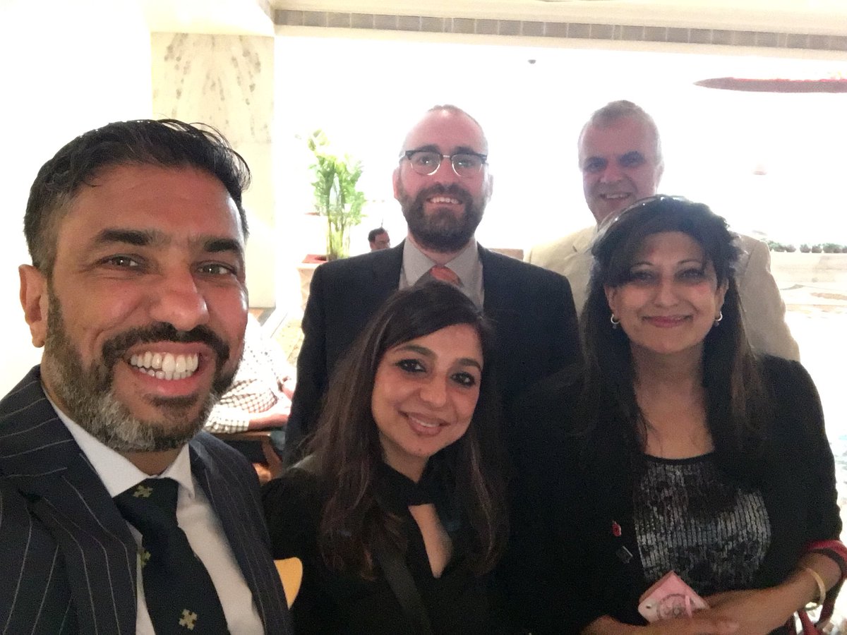 AmmarMirza's tweet photo. Another #incredible day in #India hosted by @FollowCII @PMOIndia @TajHotels significant bilateral trade &amp; investment opportunities with #NorthernPowerhouse led by @northeastlep @JakeBerry @Sharonjandu12 @NE1BID @AllDUNews transported by wonderful @emirates https://t.co/7dUzCtuu4c