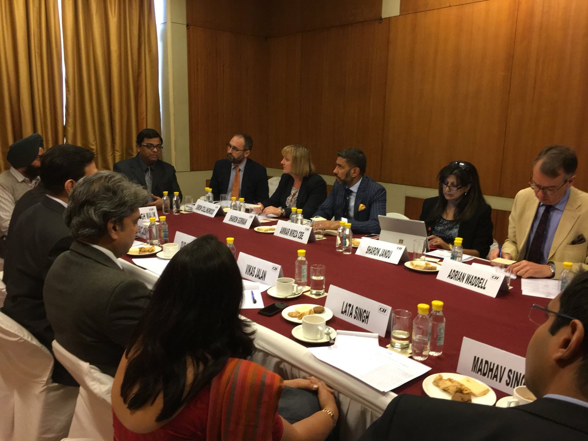 AmmarMirza's tweet photo. Another #incredible day in #India hosted by @FollowCII @PMOIndia @TajHotels significant bilateral trade &amp; investment opportunities with #NorthernPowerhouse led by @northeastlep @JakeBerry @Sharonjandu12 @NE1BID @AllDUNews transported by wonderful @emirates https://t.co/7dUzCtuu4c