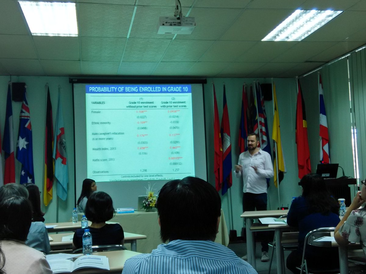 #YoungLives of UK presents the results on their study on the quality of upper #secondaryeducation in #Vietnam