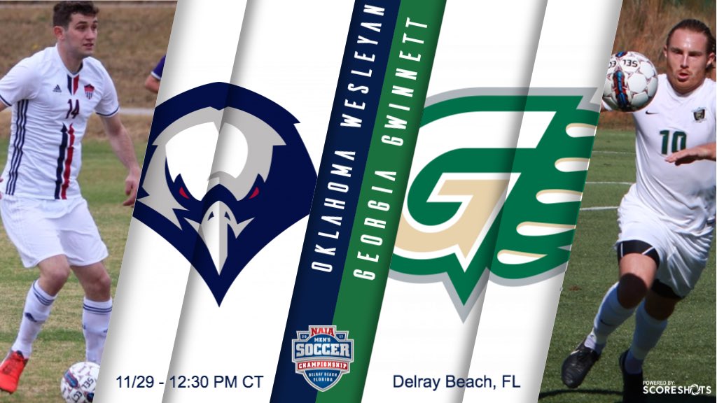OKWUeagles's tweet photo. No. 1 @OKWUMensSoccer will advance to the NAIA National Championship Quarterfinals and face No. 8 @GGCAthletics at 12:30 PM CT on Wednesday. #WeAreOKWU #NAIASoccer https://t.co/TJHXlQh2w3