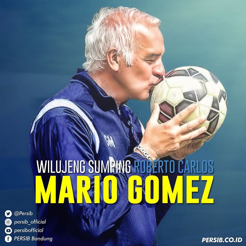 Wilujeng Sumping di #PERSIB Coach Roberto Carlos Mario Gomez! #NewCoach #NewHope #PERSIBsalawasna