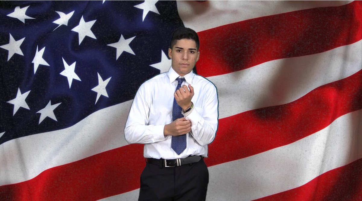 kennyforpotus's tweet photo. Tomorrow is the big day! Come show your support for Democratic candidate Kenny Benitez 7th period in Casey Hall! And remember together #weKENdoit 🇺🇸🇺🇸🇺🇸 https://t.co/bLYdhJKEIv