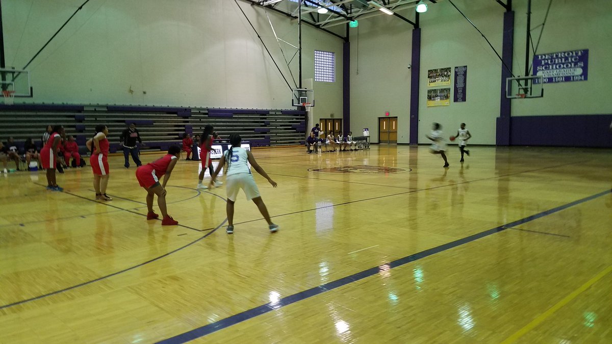 SE_Jungleers's tweet photo. The Lady Jungaleers too of the 2017-18 campaign against Detroit Community #3030 #WelcomeToTheJungle #MHSAAGBB https://t.co/Qwtkn9mn53