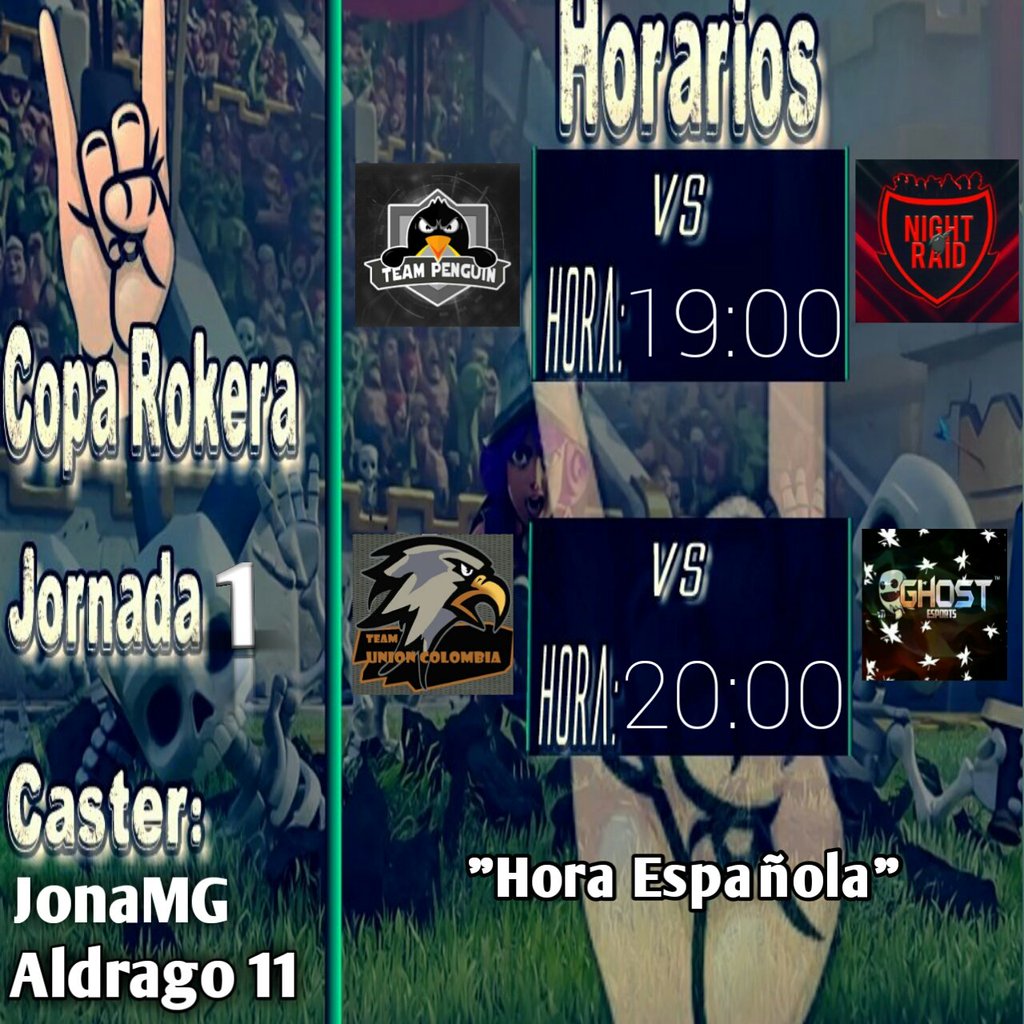 aldrago11's tweet photo. 🔴Mañana a las 19Esp tenemos partido en el canal de la 
🏆@CopaRokera

📆 @TM_PENGUIN VS. @NightRaidCR1 https://t.co/HQknMDFdhM