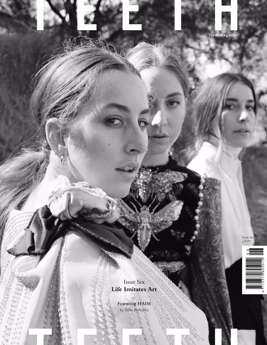 Cover 2/3 for our "Life Imitates Art Issue" ~ available in-store and online now! Feat. <a href="/HAIMtheband/">HAIM</a> wearing <a href="/gucci/">gucci</a> and <a href="/ELLERY_LAND/">E L L E R Y</a>, shot by Stella Berkofsky. Get your copy here: bit.ly/issue6download