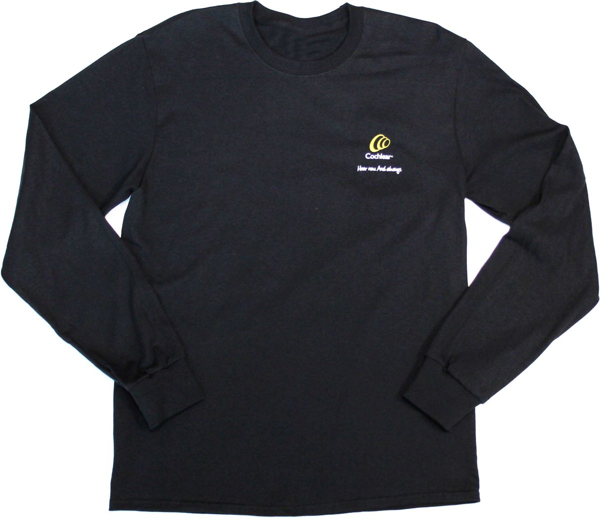 CochlearUS's tweet photo. We <3 #CyberMonday! Take 20% off select #CochlearStore items, incl: apparel & our new phone wallet! On sale today only: https://t.co/mxWnVi28uK. https://t.co/QPhN6IFP5L