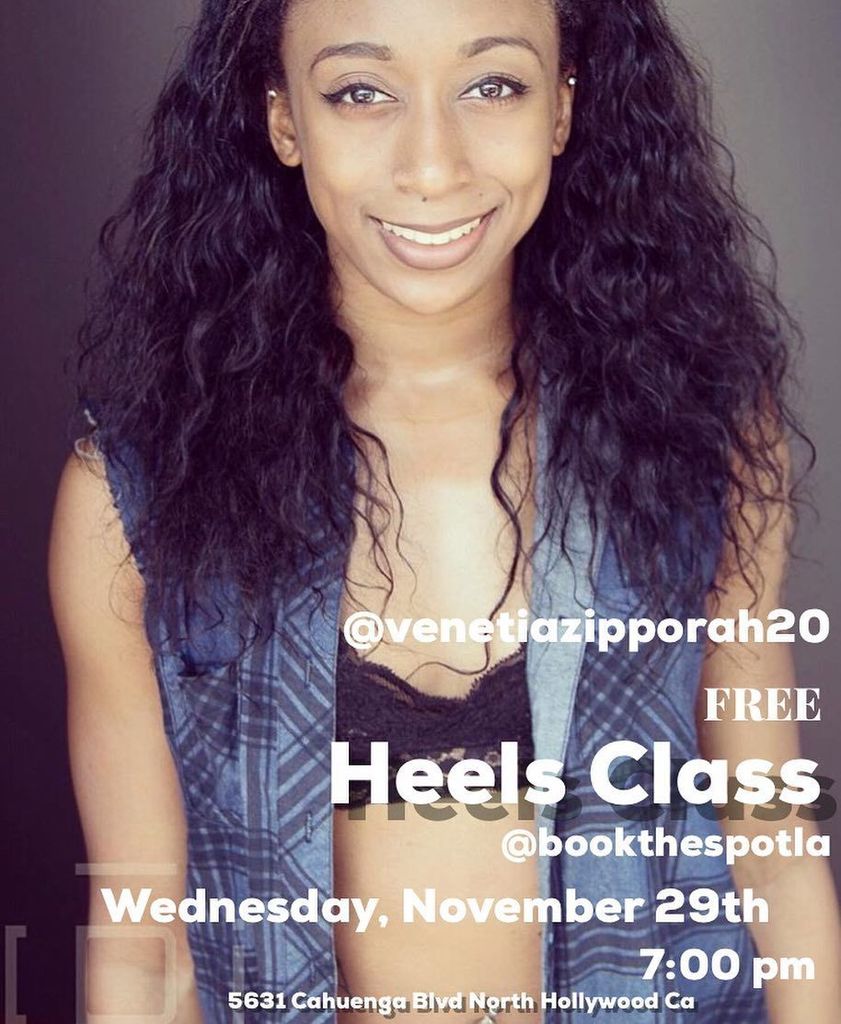BMOS_MUA's tweet photo. This Wednesday if your a dancer in the Los Angeles area you do not wanna miss out on my girl @venetiazipporah20 heels class !!! Men you are welcome as well and don’t need heels 👠. First class is free so come catch a vibe @bookthespotla 7 on the dot ⏰. #bookthespotla #trackma… https://t.co/XG1TRGyeX8