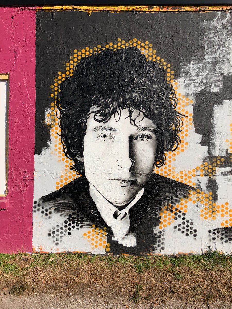 countrymusichof's tweet photo. Our mural in Five Points is getting a bit of a face lift... #DylanCashExhibit https://t.co/NerULbDEwk