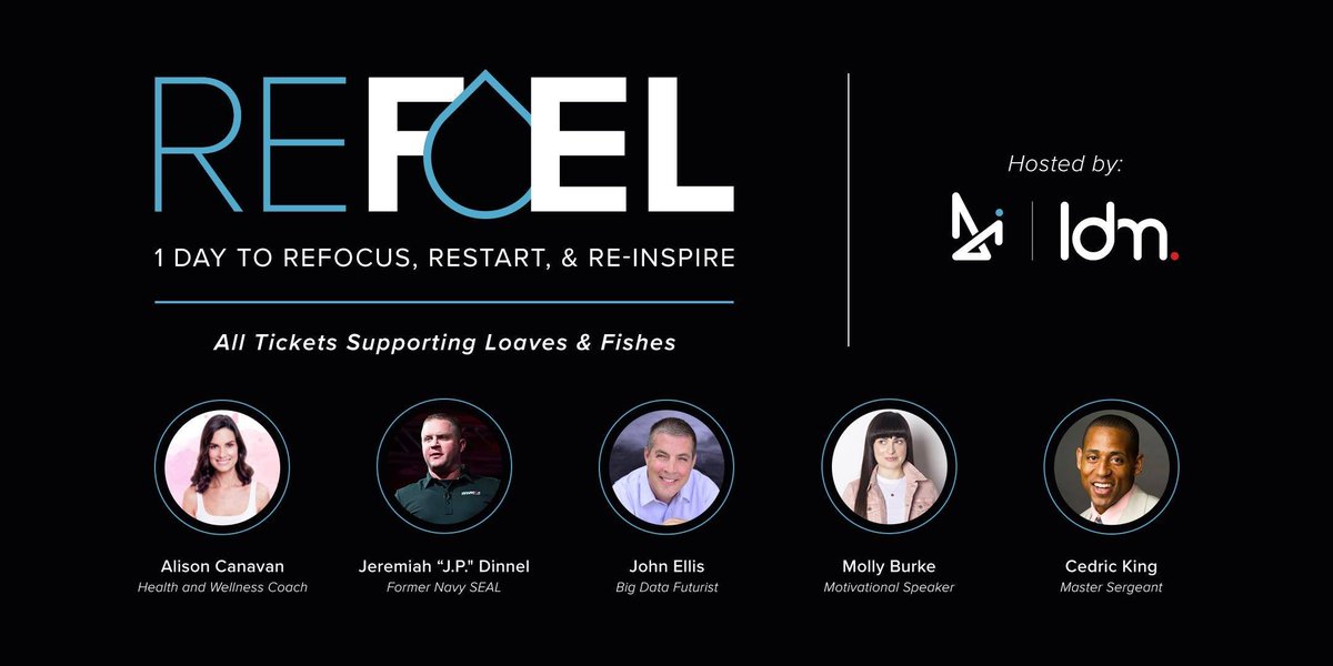 LaunchDigital's tweet photo. Refocus, restart, and reinspire for 2018 at our 1-day motivational event! All ticket proceeds support @loaves_fishes! GET TICKETS HERE: https://t.co/fIVmfZf1fP https://t.co/7yaGgSK6Gf