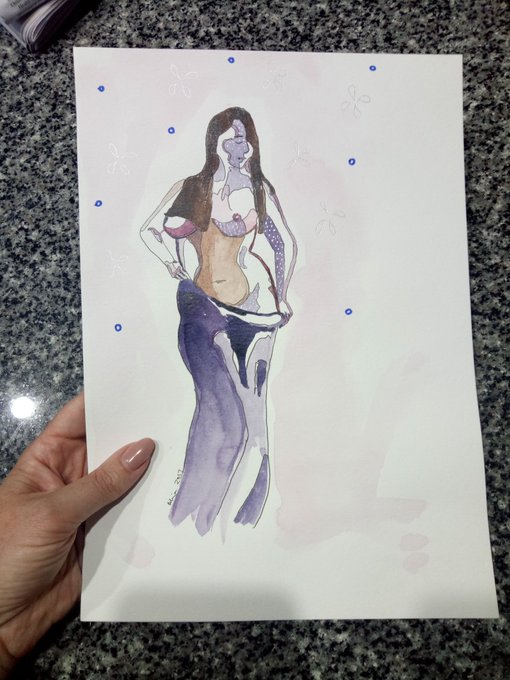 Look what I got in the mail! A beautiful work by @Amelia_Draws 😍 https://t.co/8zdixJSKbK<a href="/tag/blackandwhite"class="tags"><span>#blackandwhite</span></a>